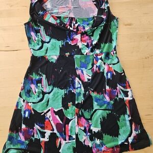 Jockey Multicolor Abstract Women's Blouse